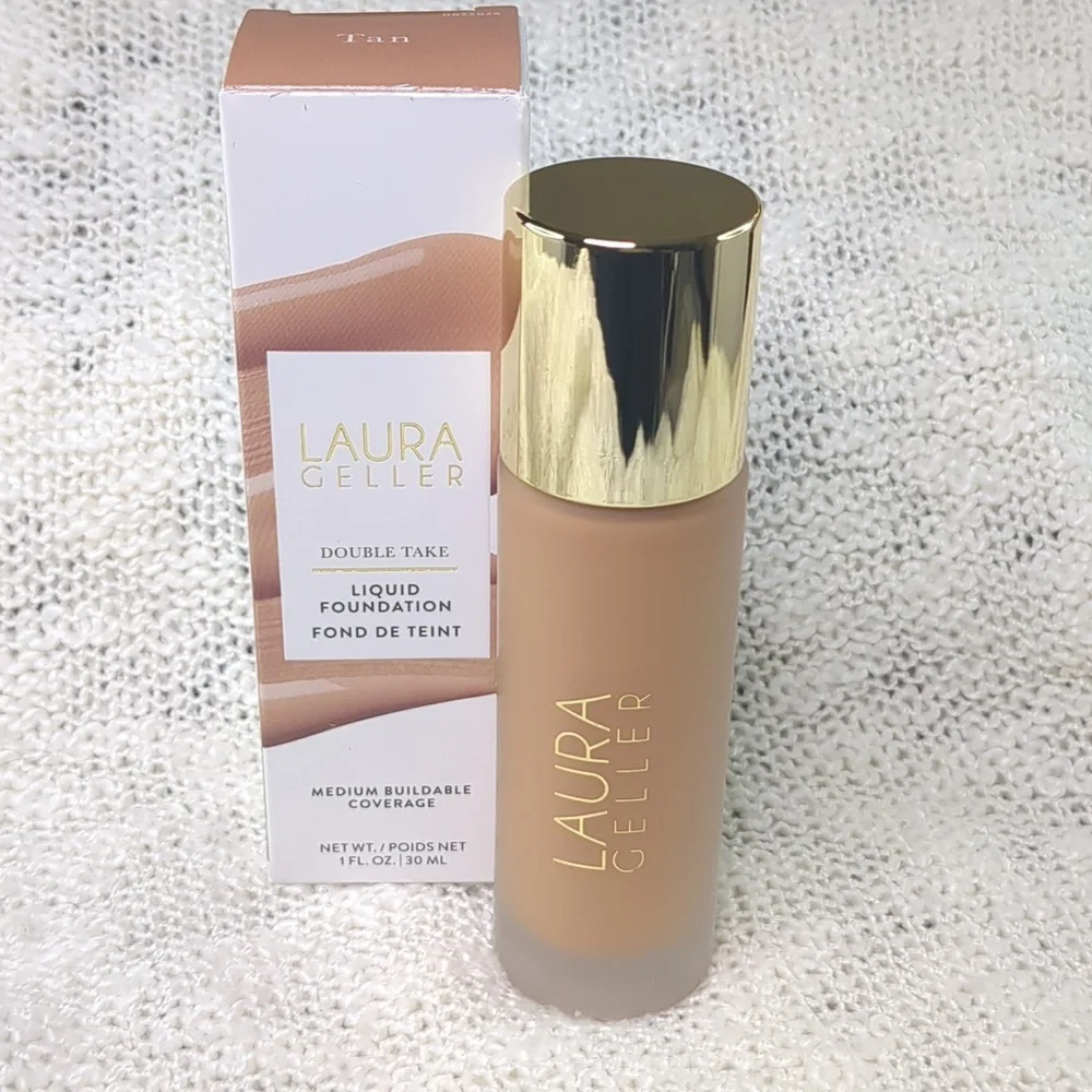 Laura Geller Double Take Liquid Foundation in Tan, 30ml/1.0fl oz